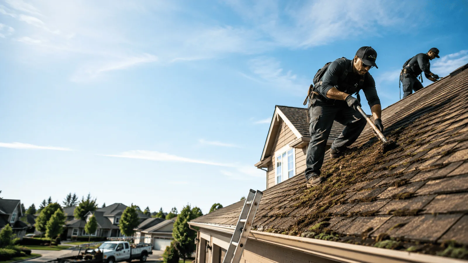 Roof Moss Removal in Goree, TX near me